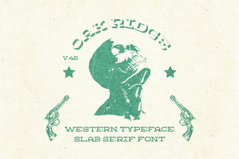 Cask Wall | A Western Font