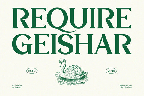 GC Commune – Modern Inktrap Serif