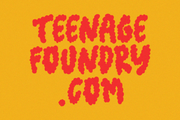 Teenage Kloudy Display Font