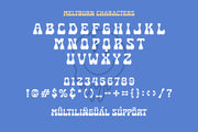 Meltburn - Groovy Display Font