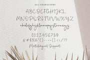 Valencia Nature - Handwritten Script Font