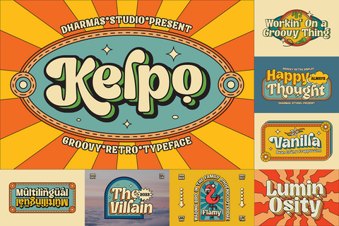 The Retro Font Bundle