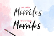 Morriles - SVG Font