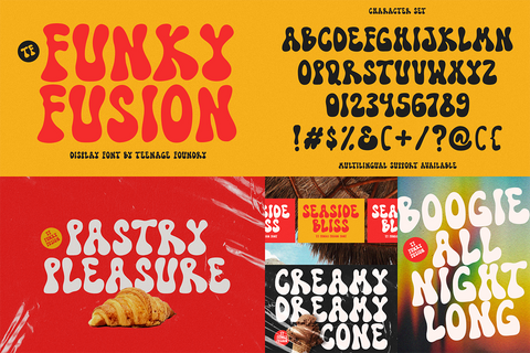 The Hype Summer Groove Font Bundle