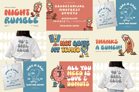 The Hype Summer Groove Font Bundle