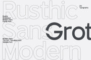 TT Rustic Grotesque Sans
