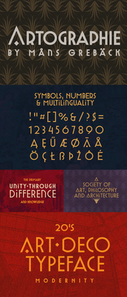 The Art Deco Type Collection