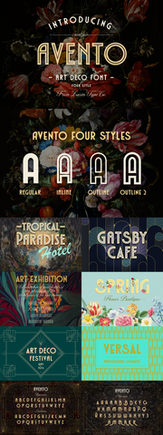 The Art Deco Type Collection