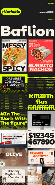 The Big & Bold Display Font Bundle