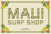 Bamboo - A Fun Tropical Display Font