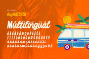 Bay Watcher - Summer Holiday Font