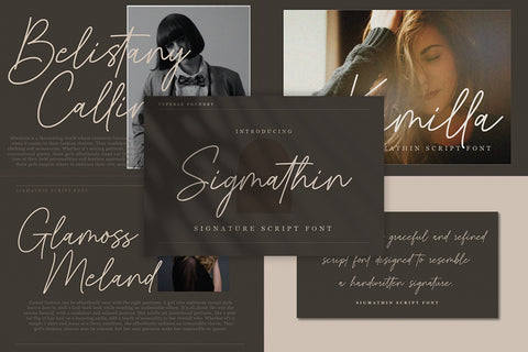Beautiful Script Font Bundle Vol 1