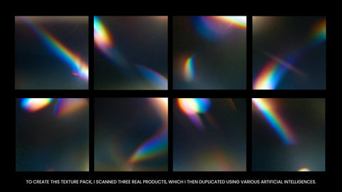 32 Free Holographic Film Overlay Textures