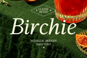 Birchie - Nostalgic Modern Serif Font