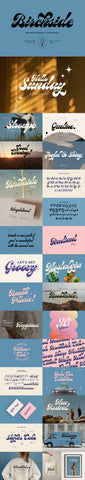 The Cursive Font Collection