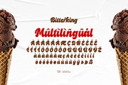 Bitterking - Retro Delicious Font