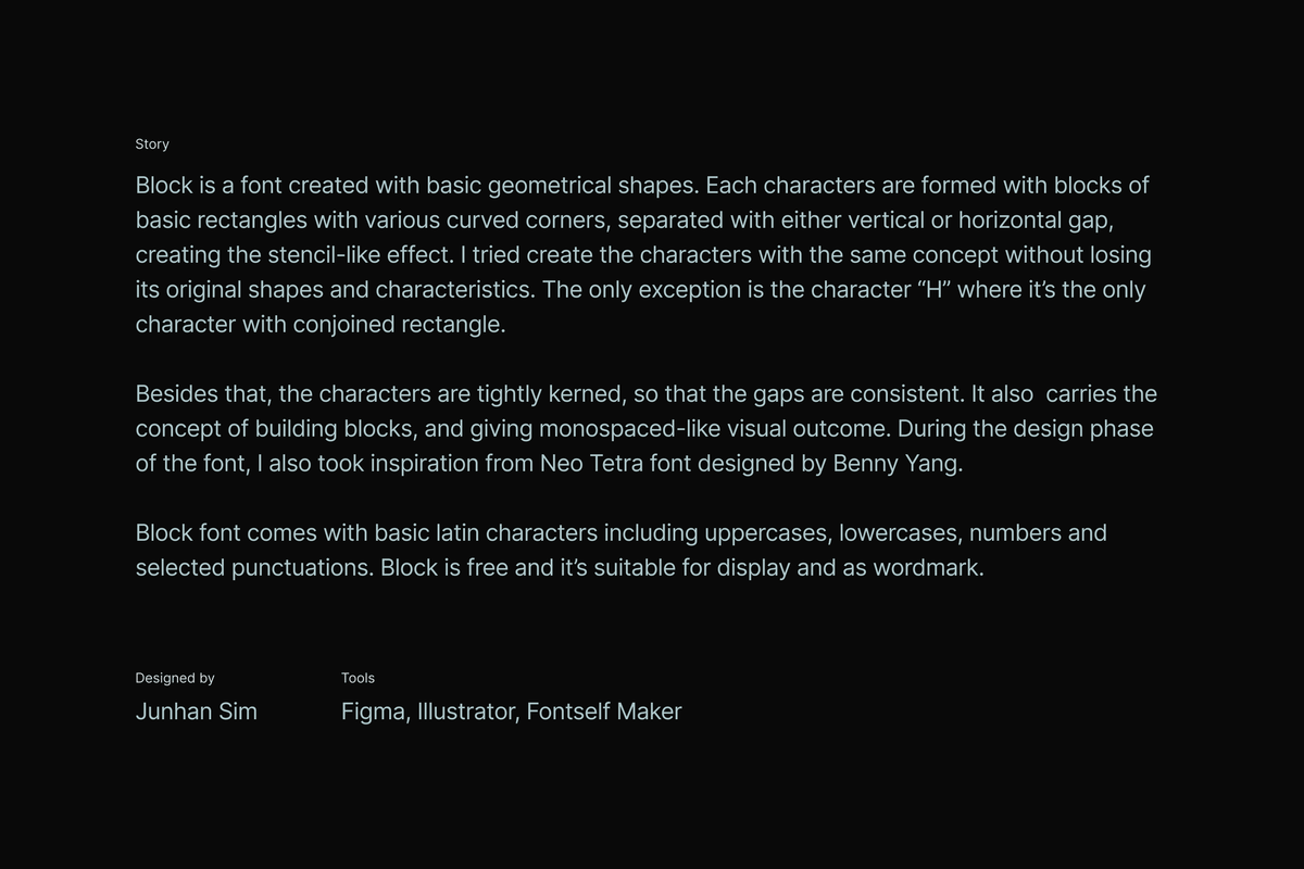 Block - Free Display Font – Pixel Surplus