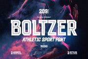 Boltzer - Athletic Sport Font