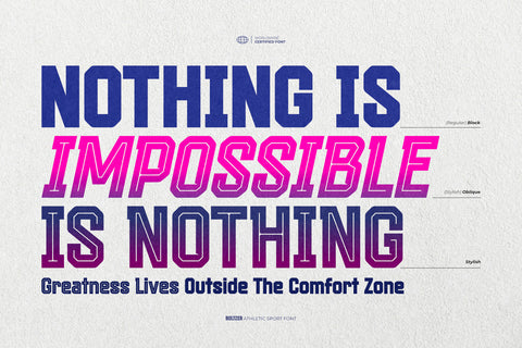 Boltzer - Athletic Sport Font