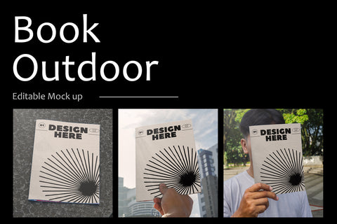 Free Outdoor Book Cover Mockups