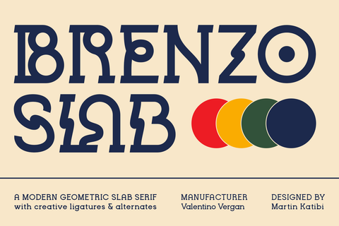 Brenzo - Slab Serif - Pixel Surplus