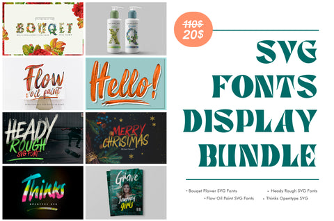 The SVG Fonts Display Bundle