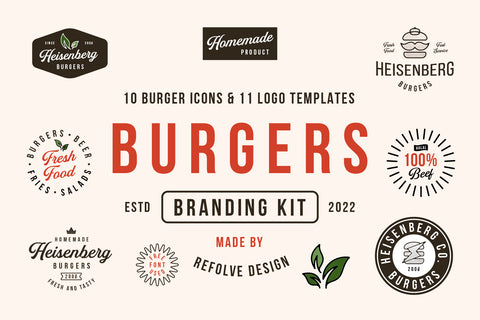 Burger Branding Kit