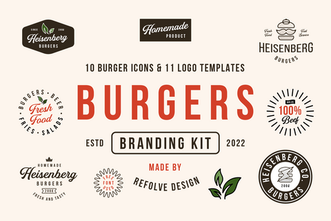 Burger Branding Kit