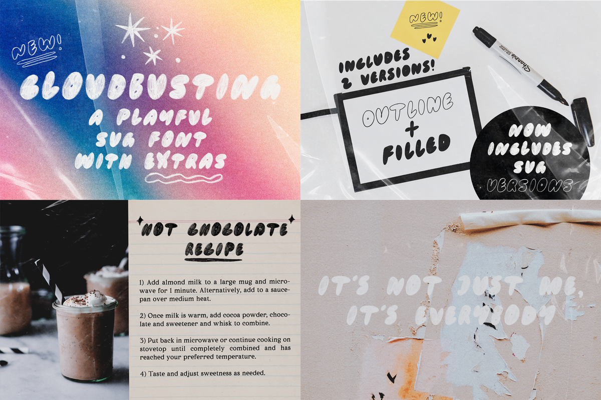 The Refreshing SVG Font Bundle – Pixel Surplus