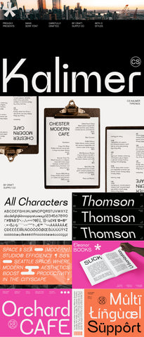 The Unique Sans Serif Font Bundle