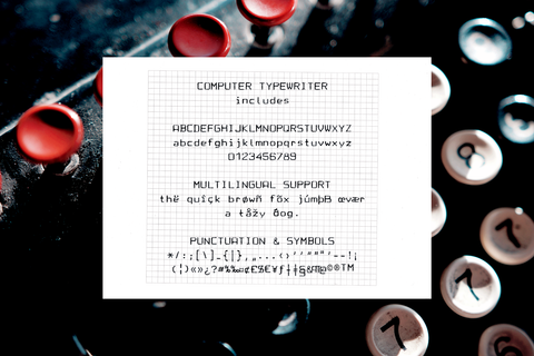 Typewriter Font Bundle Vol. 5