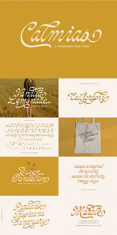 The Enchanted Wedding Font Collection