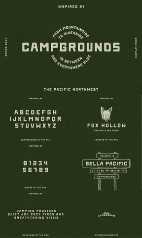 The Explorer's Font Collection