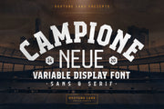 Sports Display Font Bundle