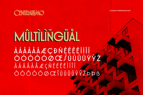 Centralismo - Avant Garde Font