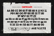Chemicalife - Hand Drawn Letterpress