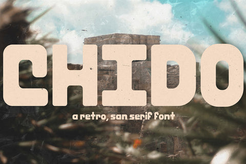 Chido - Free Retro Sans Serif Font