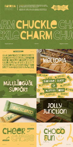 The Farmers Market Font Bundle