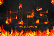 Fire Procreate Brushes