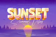 Summer Text Effects Bundle