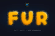 Fur Photoshop Brushes