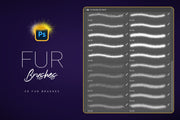 Fur Photoshop Brushes