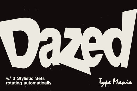 50 TYPE MANIA FONTS // 50% OFF!