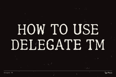 Delegate TM