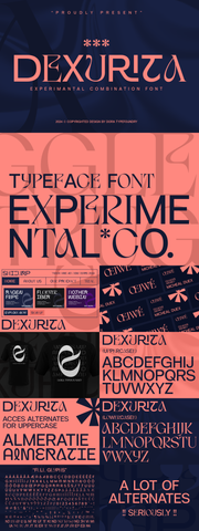 The Dynamic Display Font Bundle