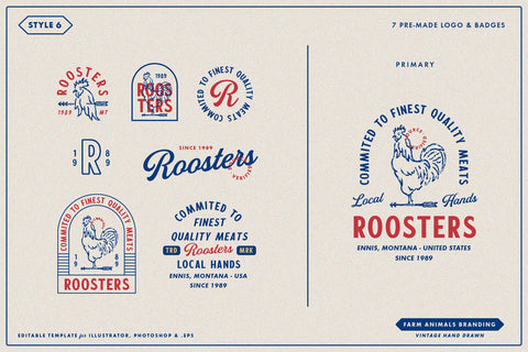 Farm Animals Branding