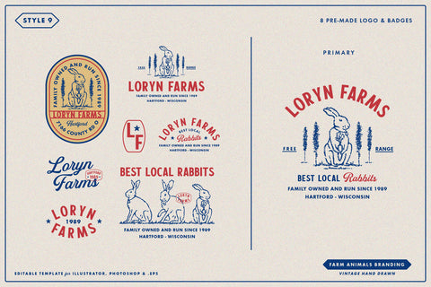 Farm Animals Branding