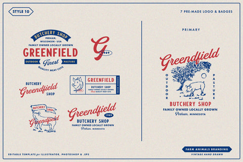 Farm Animals Branding