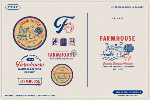 Farm Animals Branding