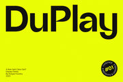 DuPlay - Sans Serif Font Family